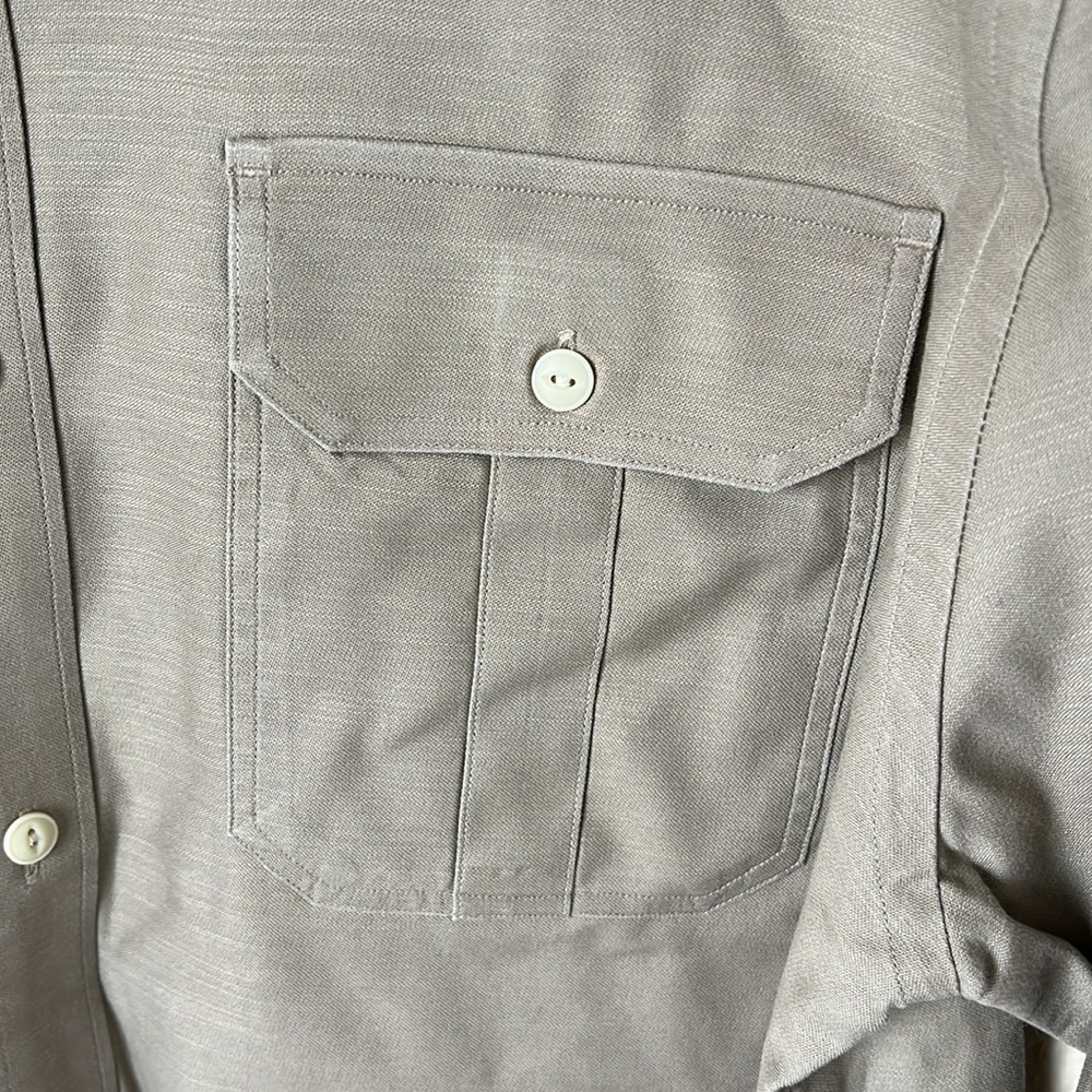 Frame khaki military over shirt - Picture 8 of 8